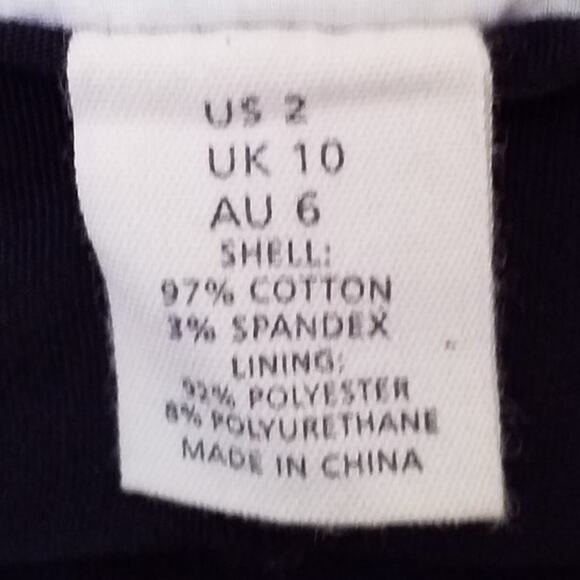 LoudMouth Ladies Womens Skort Size 2 Side Zip Front and Rear Pocket Pickleball - Picture 4 of 5